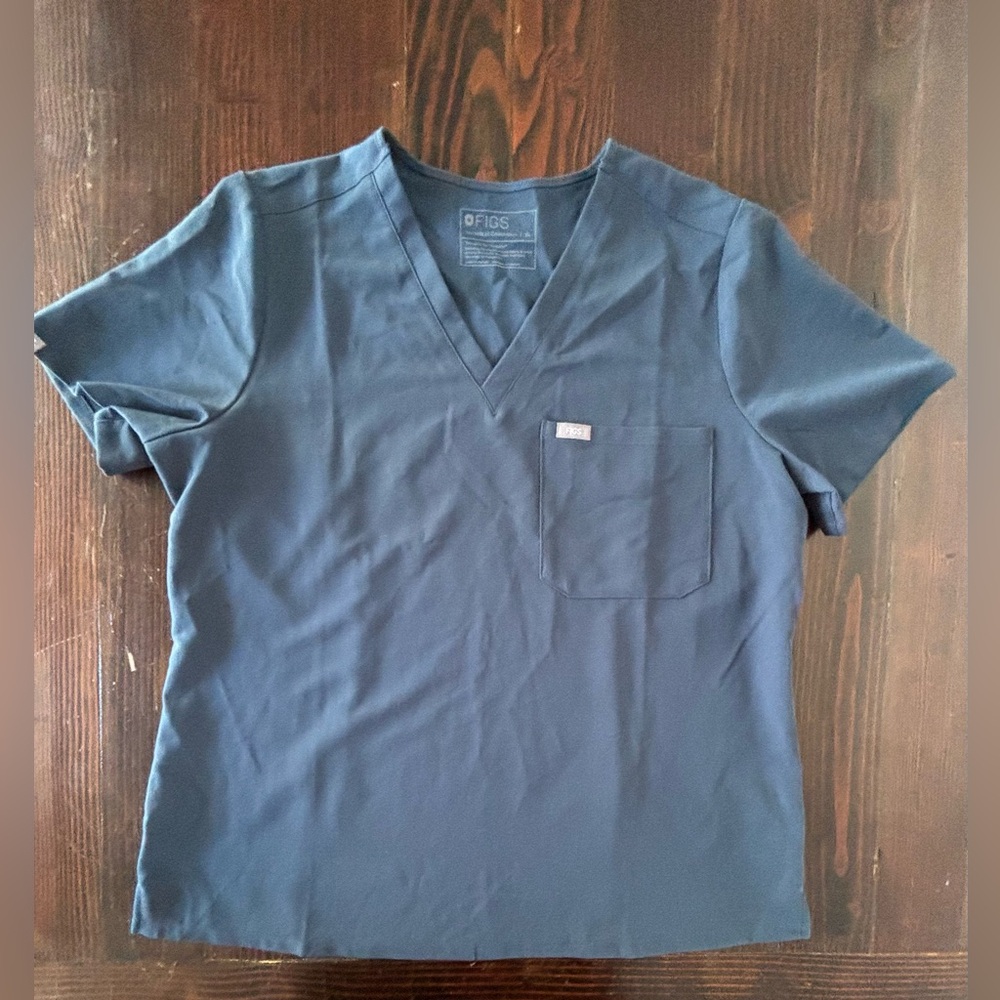 Figs | Catarina One-Pocket Scrub Top |‎ Size XL